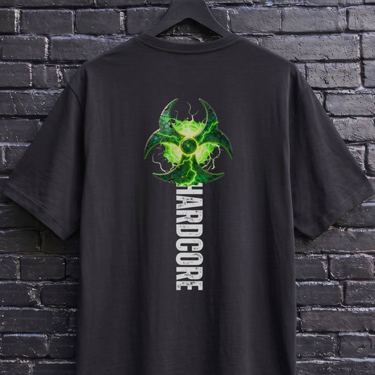 Hardcore Neon Biohazard T-Shirt