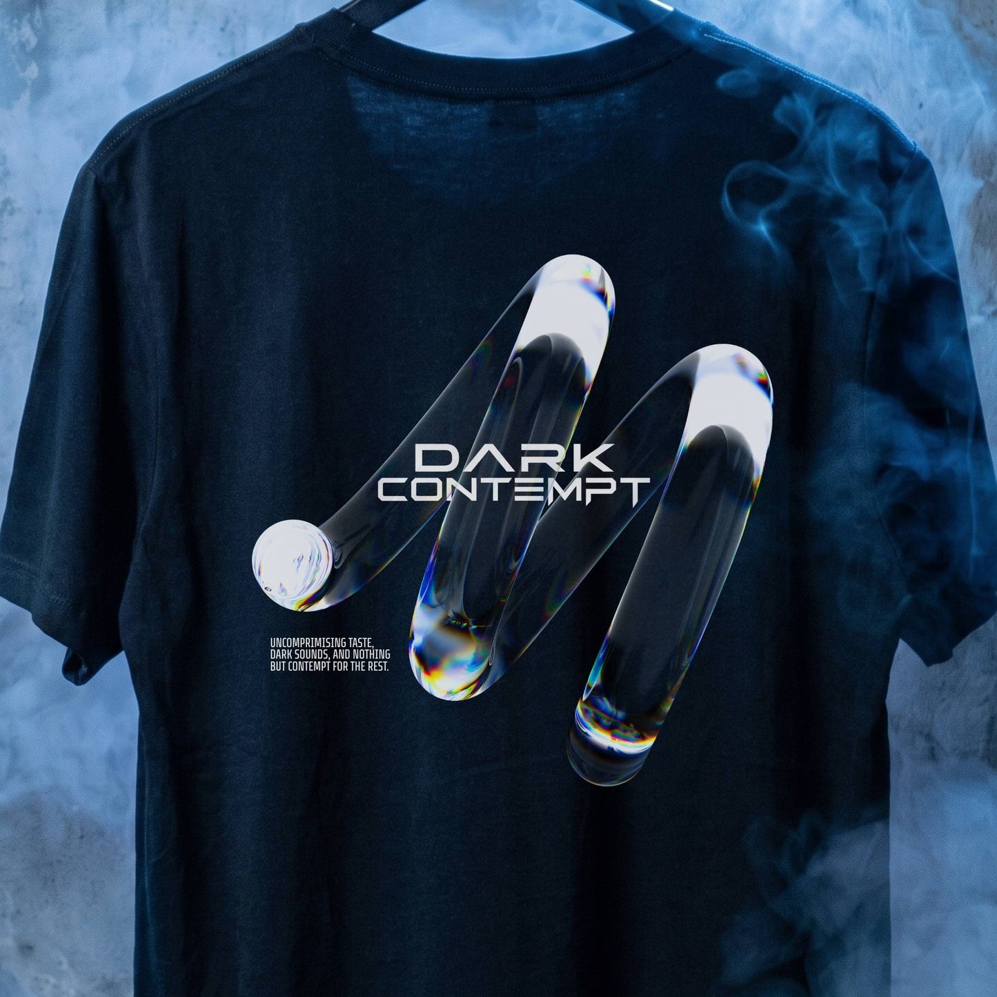 Dark Contempt Glass Spiral Tee