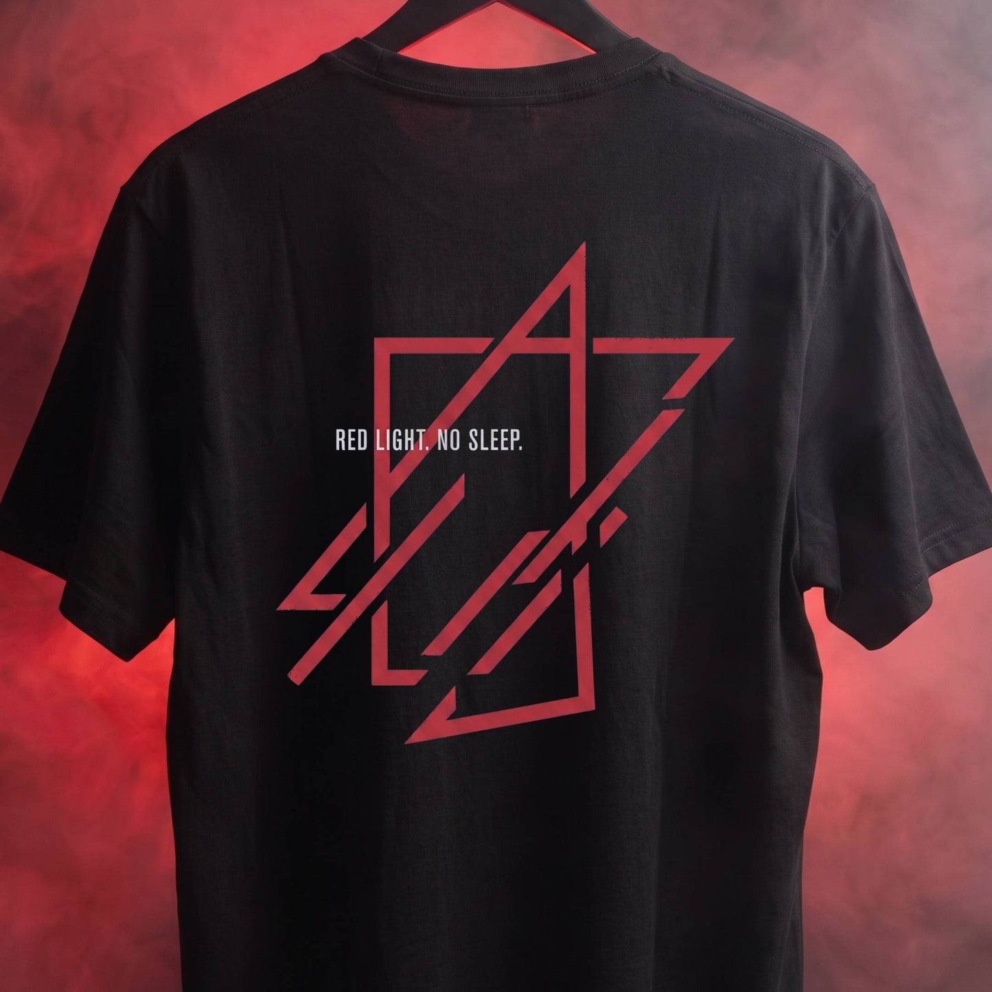 Imprimé Géométrique Rouge - Nuit Blanche