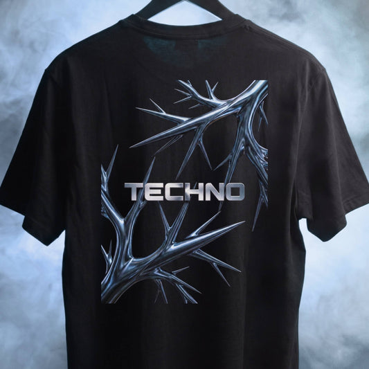 Metallic Techno Spikes Tee