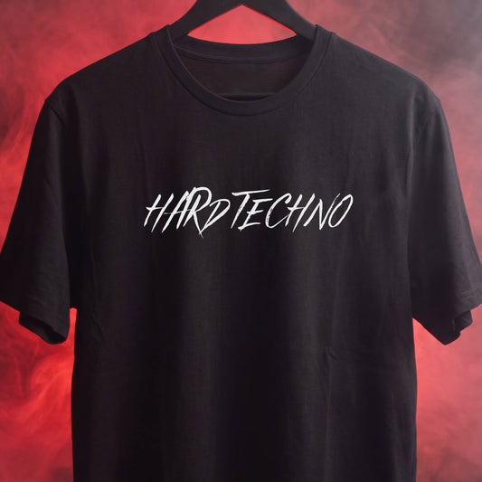 Hard Techno Brushstrokes - front print