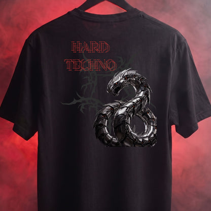 Hard Techno Snake Tee