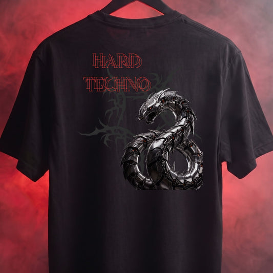 Hard Techno Snake Tee