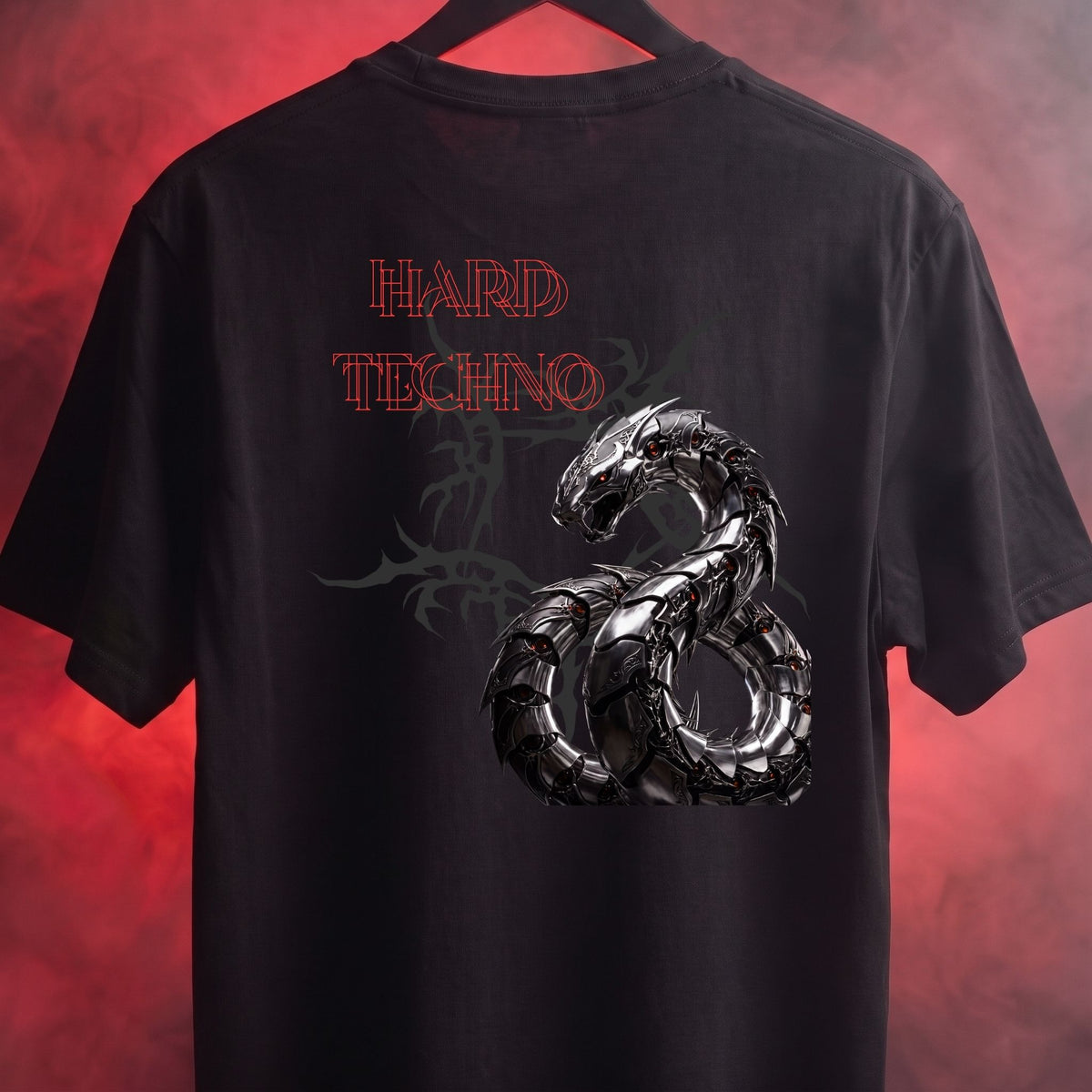 Hard Techno Snake Tee